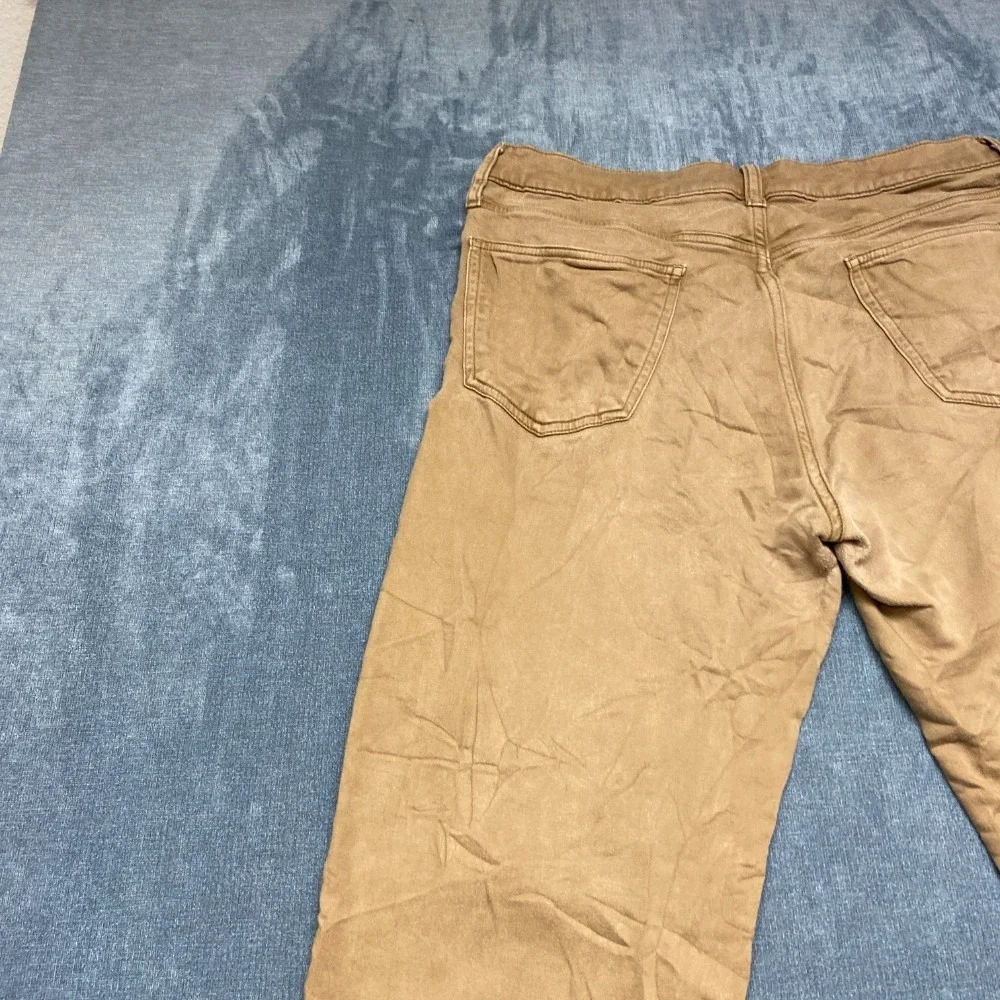 Banana Republic Jeans Mens 34x32 Tan Denim Cotton Stretch Regular Fit Casual